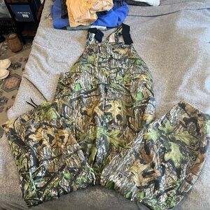 Mossy Oaks Overalls.